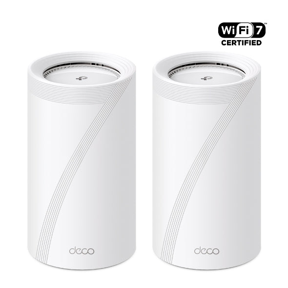 TP-Link Deco BE85 (2-pack) - mesh wifi - Wi-Fi 7 - BE19000 - tri-band