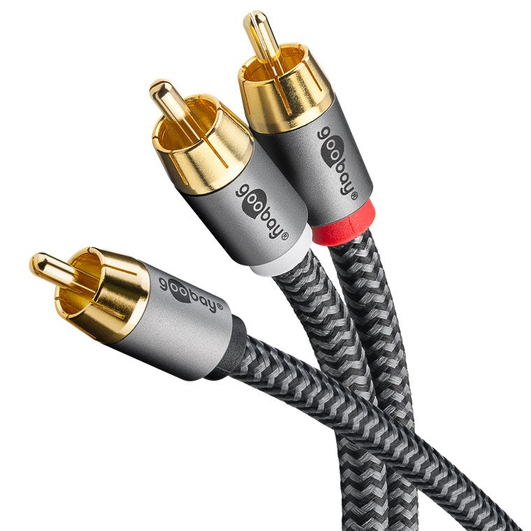 Goobay Plus Subwoofer/Stereo Kabel | RCA-Y