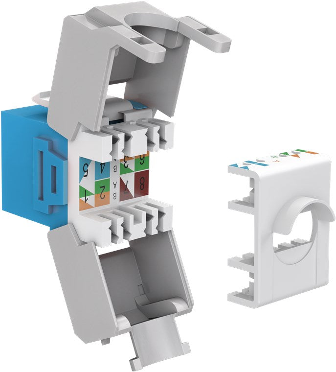 Keystone module RJ45 CAT 6A, UTP