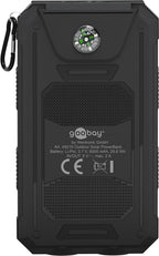 Outdoor Solar Powerbank met zonne-oplader 8.000 mAh