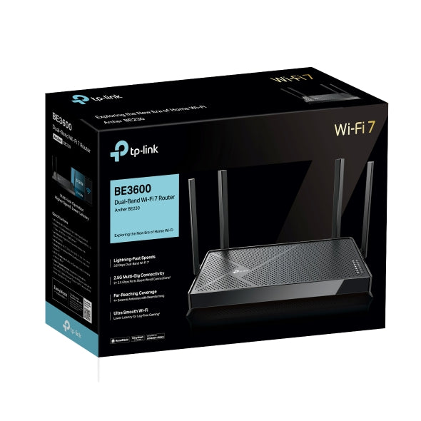 TP-Link Archer BE230 - router - Wi-Fi 7 - BE3600 - dual-band