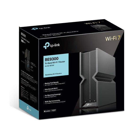 TP-Link Archer BE550 - router - Wi-Fi 7 - BE9300 - tri-band