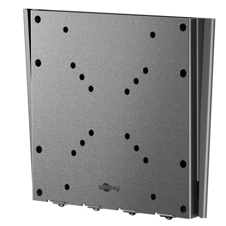 TV Muurbeugel Caravan / Camper Vast – Tot 30 kg draagvermogen – Zwart (Fixed M)