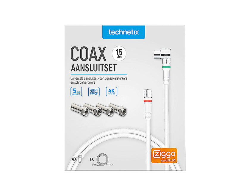 Aansluitset Coax (FRA-752(X)) - Technetix