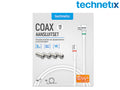 Aansluitset Coax (FRA-752(X)) - Technetix