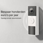 TP-Link Tapo D210 Slimme Video Deurbel – Draadloos – 2K – Inclusief Chime