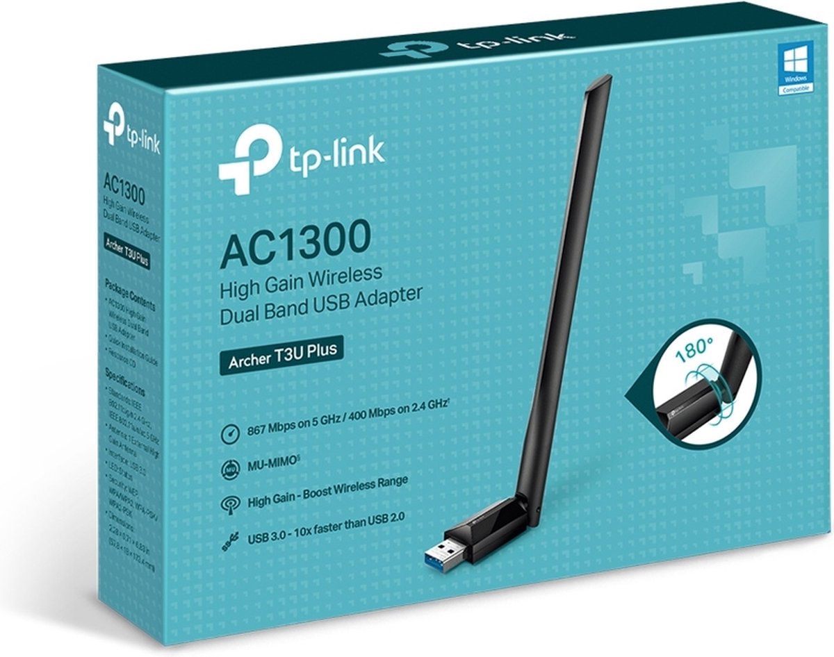 TP-Link Archer T3U Plus WLAN 867 Mbit/s