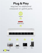 8-Poorts Gigabit Ethernet Switch