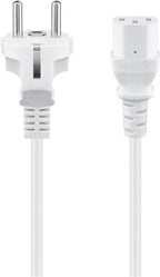 Goobay Stroomkabel IEC | Wit