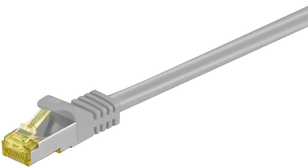 RJ45 (CAT 6A, 500MHz) netwerkkabel met CAT 7 SFTP raw kabel