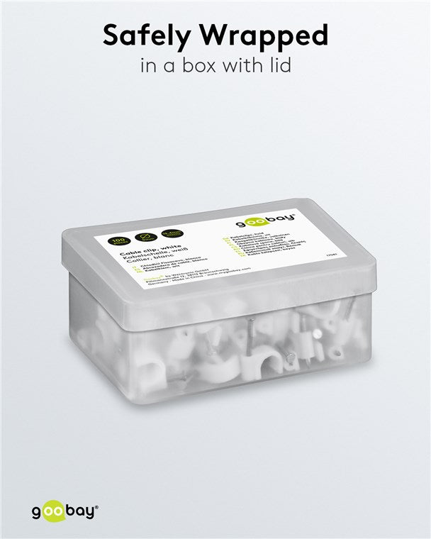 Kabelklemmen, 100 stuks