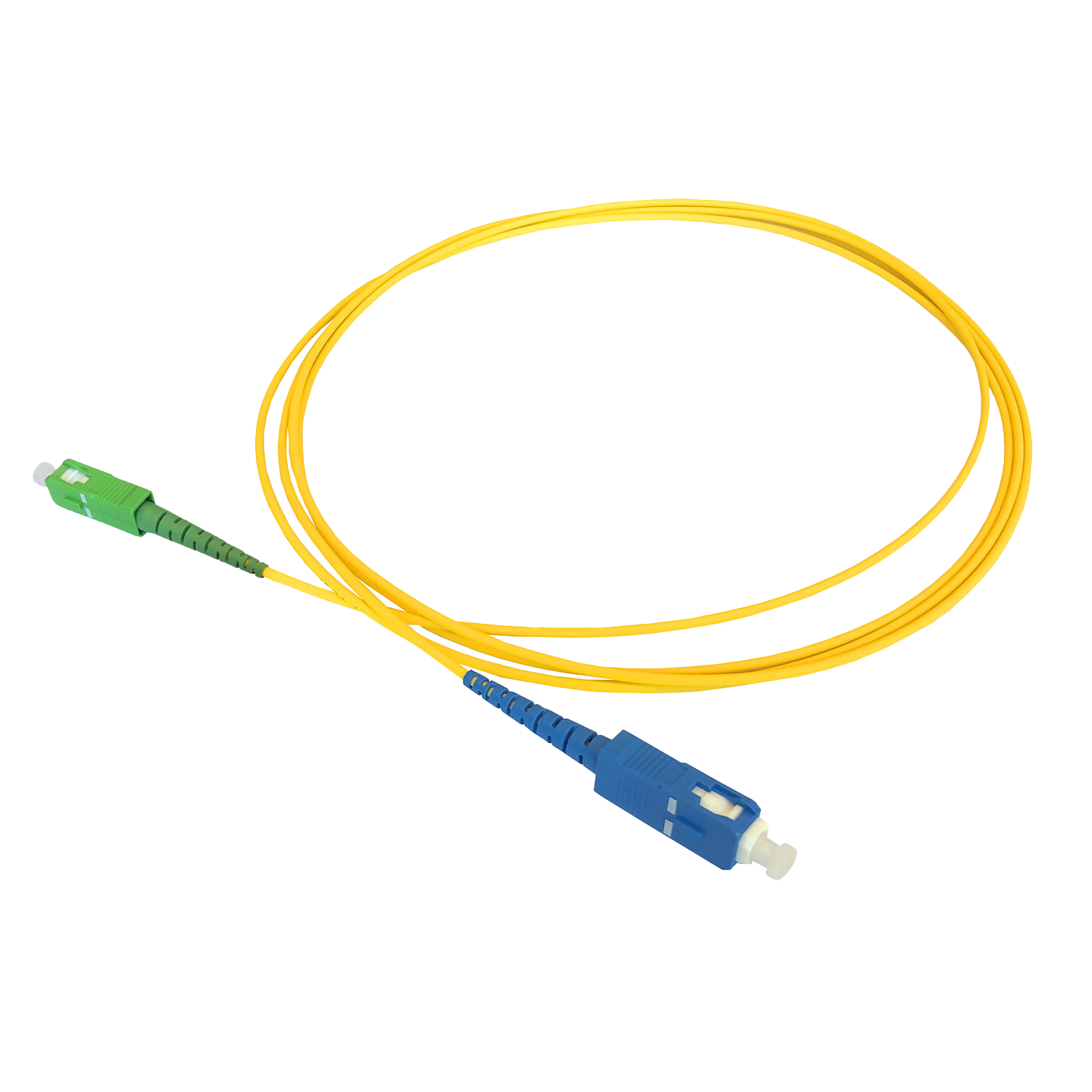 Patchkabel SM simplex 1.6 SC/PC-SC/APC - 4,5 m - geel