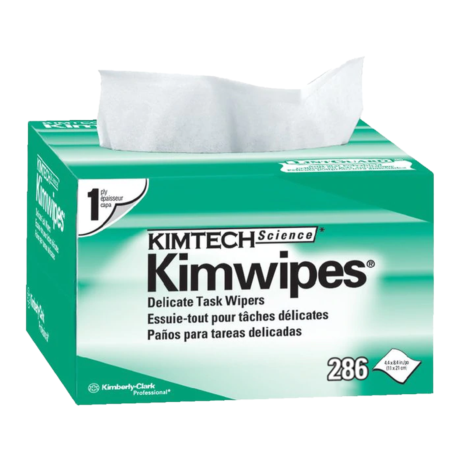 Reinigingsdoekjes, Kimwipes, doos 286 stuks