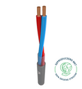 TKF Signaalkabel CCA 2X0,8mm - Grijs, Eca