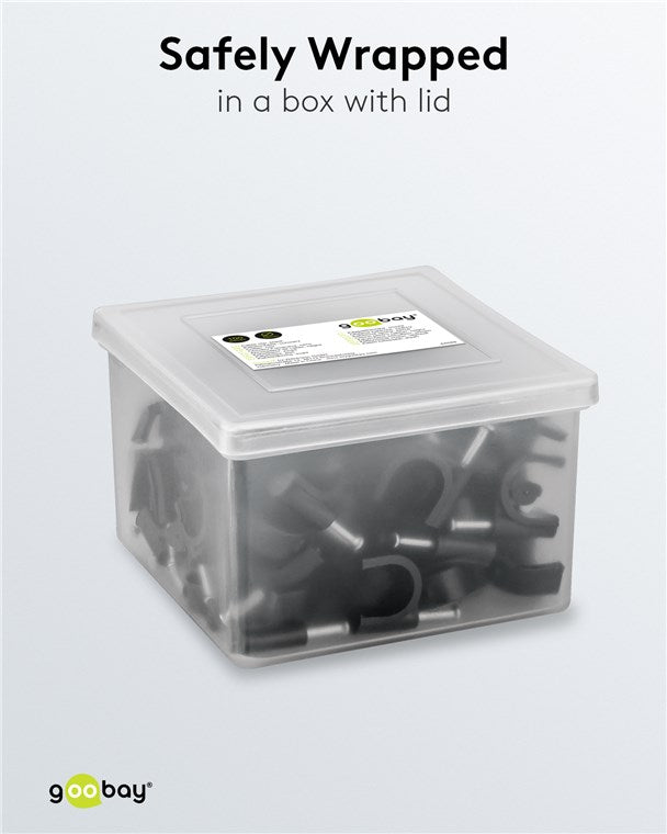 Kabelklemmen, 100 stuks