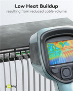 Ultraflexibele CAT 8.1 netwerkkabel, slim, U/FTP