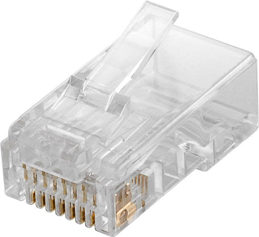 RJ45 niet afgeschermde stekker, CAT 5e UTP (10 stuks per verp)
