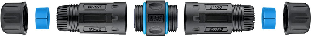 Outdoor (IP68) RJ45 modulaire koppeling/koppelstuk CAT 6A