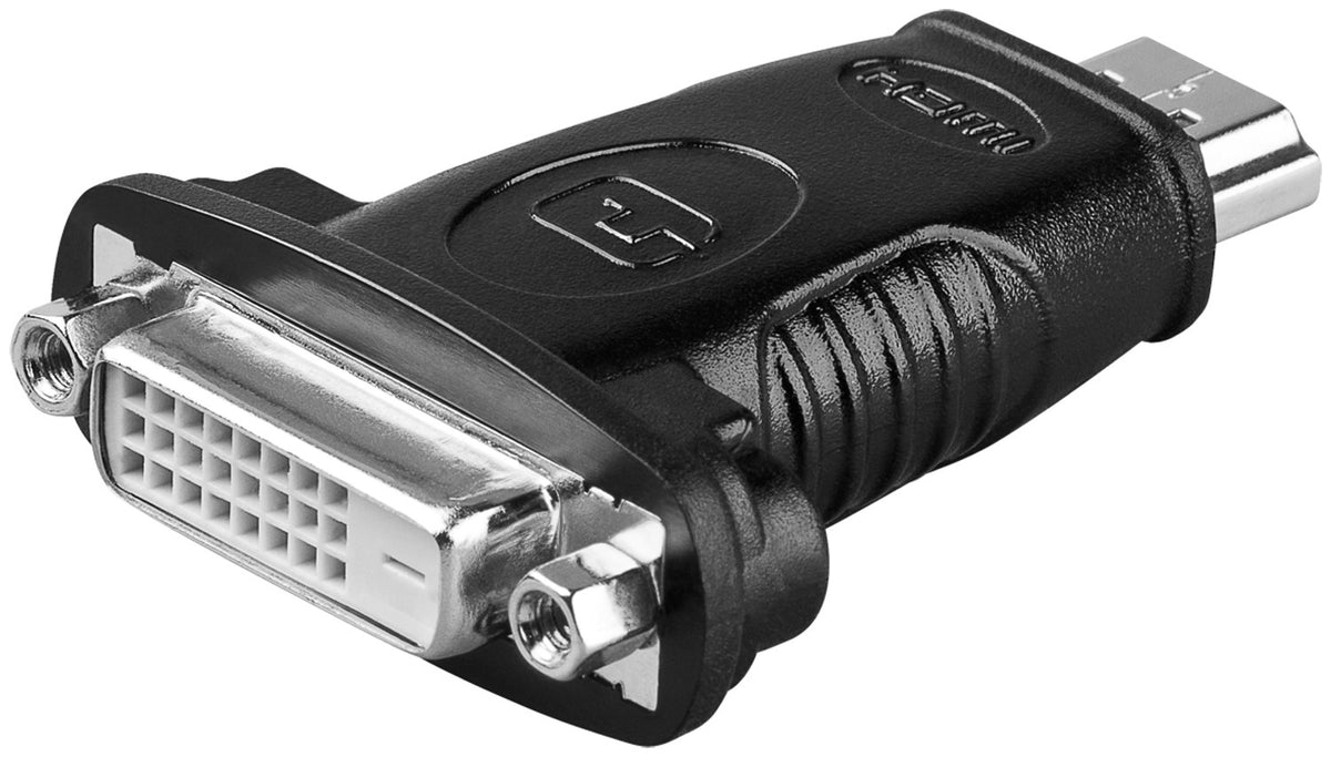 HDMI/DVI-D-adapter - HDMI-stekker (type A) > DVI-D-bus Dual-Link (24+1 pin)