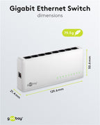 8-Poorts Gigabit Ethernet Switch