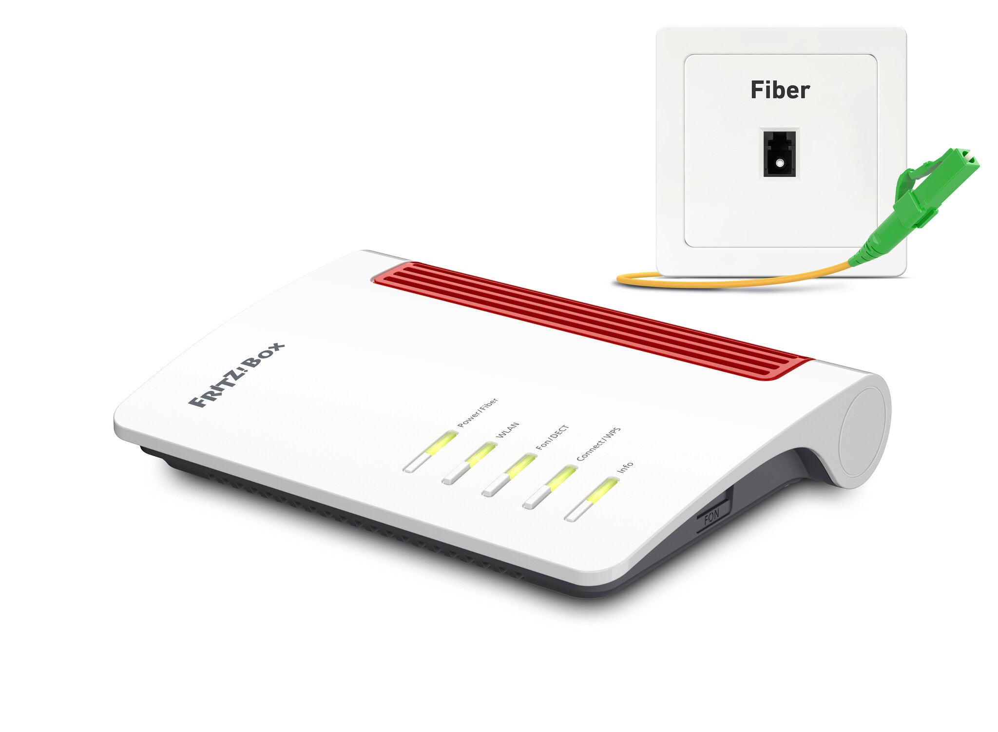 FRITZ!Box 5530 Fiber - Glasvezel Router - Wi-Fi 6 / 2.5 GbE