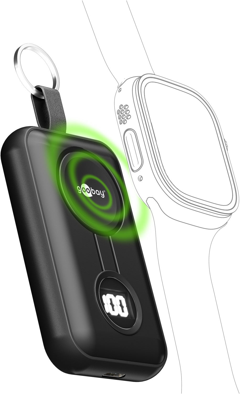 Draadloze Powerbank voor Apple Watch - 2.500 mAh