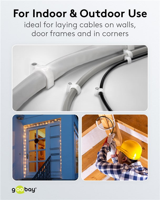 Kabelklemmen, 100 stuks