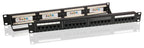 CAT 6 patchpaneel, 19 inch, 24-poorts