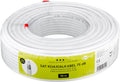 Coaxkabel, 2x afgeschermd, 75 dB, 50m