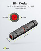 Outdoor CAT 6 Kabelkoppeling RJ45 Patch IP68 - Stofdicht & Waterdicht