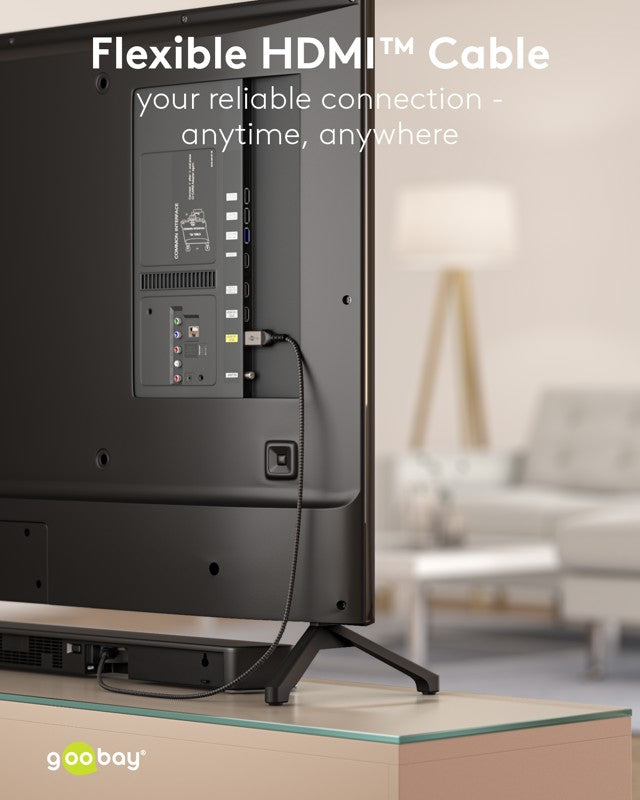 High Speed HDMI-kabel met Ethernet, 4K/60 Hz