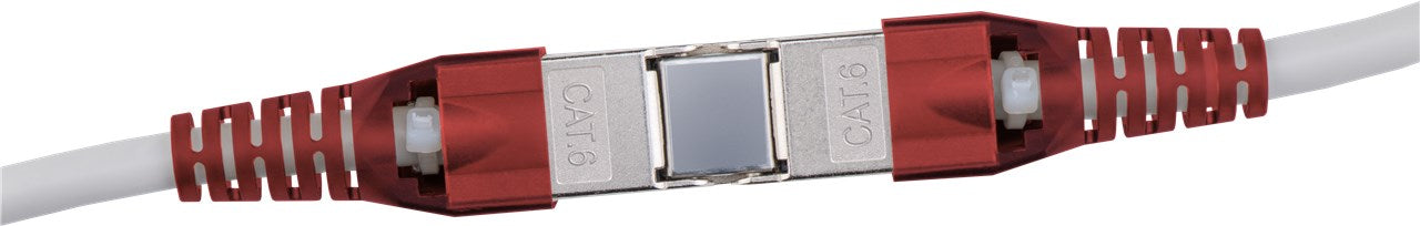 Gereedschapsloze kabelconnector "Slank" CAT 6, STP afgeschermd