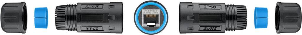 Outdoor (IP68) RJ45 modulaire koppeling/koppelstuk CAT 6A
