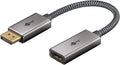 DisplayPort/HDMI-adapterkabel, 4K/60 Hz - DisplayPort-stekker mannelijk > HDMI-aansluiting vrouwelijk (type A)