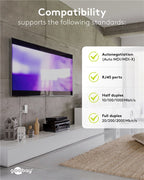 8-Poorts Gigabit Ethernet Switch