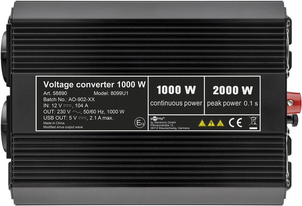 Spanningsomvormer DC/AC