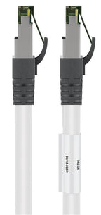 RJ45 (CAT 6A, 500 MHz) netwerkkabel met CAT 8.1 S/FTP raw kabel, OFC - Goobay