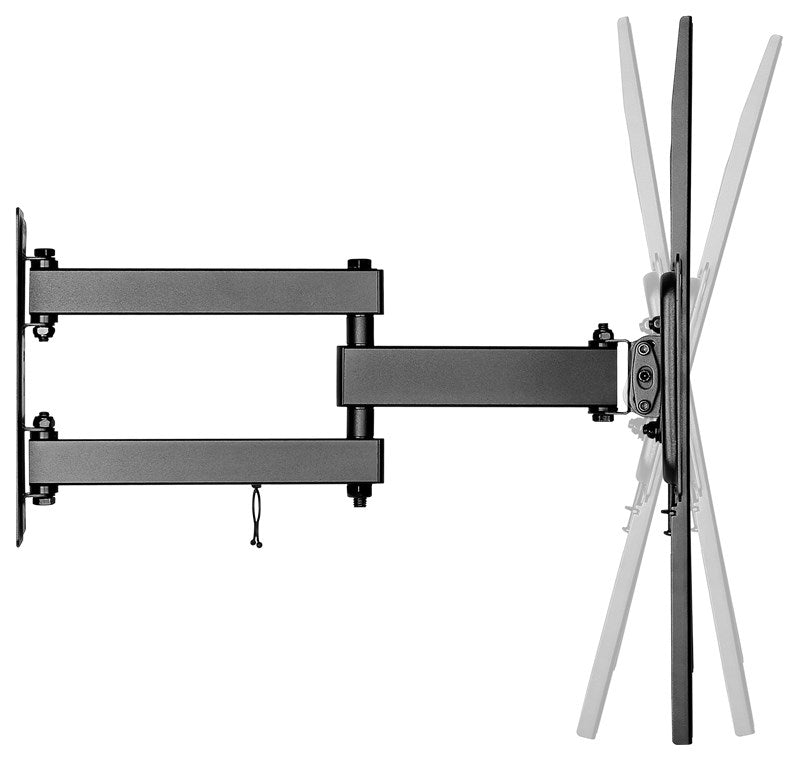 TV Muurbeugel Full Motion – Geschikt voor 32 t/m 55 inch – Zwart (M)