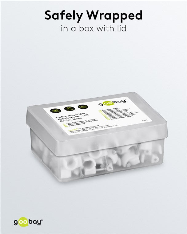 Kabelklemmen, 100 stuks