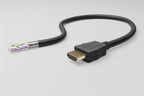 High Speed HDMI™-kabel 90° met Ethernet, 4K @ 60 Hz