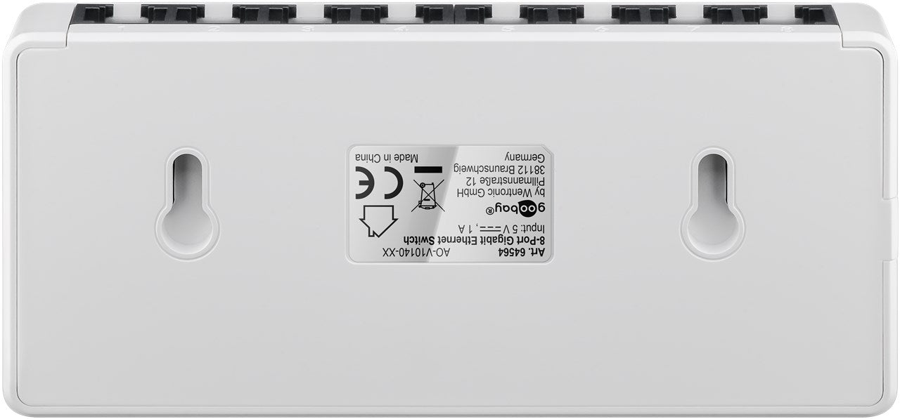 8-Poorts Gigabit Ethernet Switch