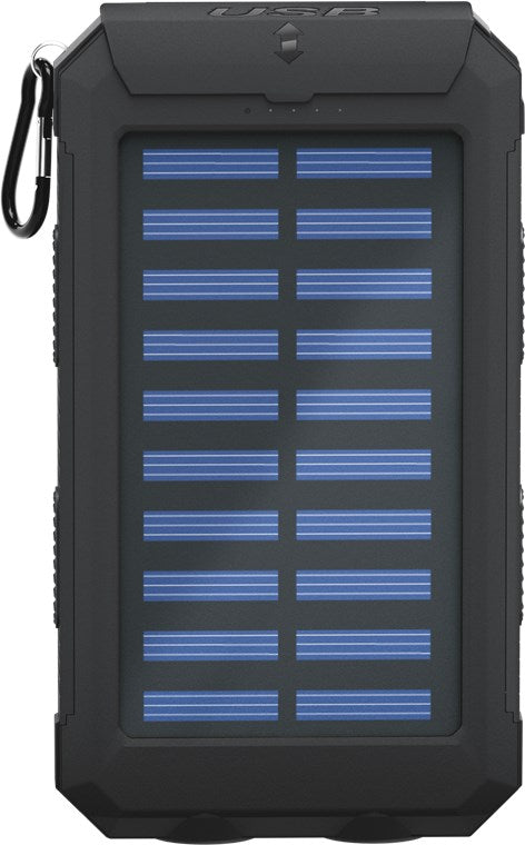 Outdoor Solar Powerbank met zonne-oplader 8.000 mAh