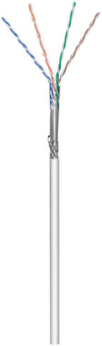 CAT 5e netwerkkabel, SF/UTP, grijs