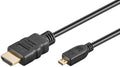 Ultra High Speed HDMI-kabel naar Micro-HDMI - 8K/60 Hz, 48 Gbit/s