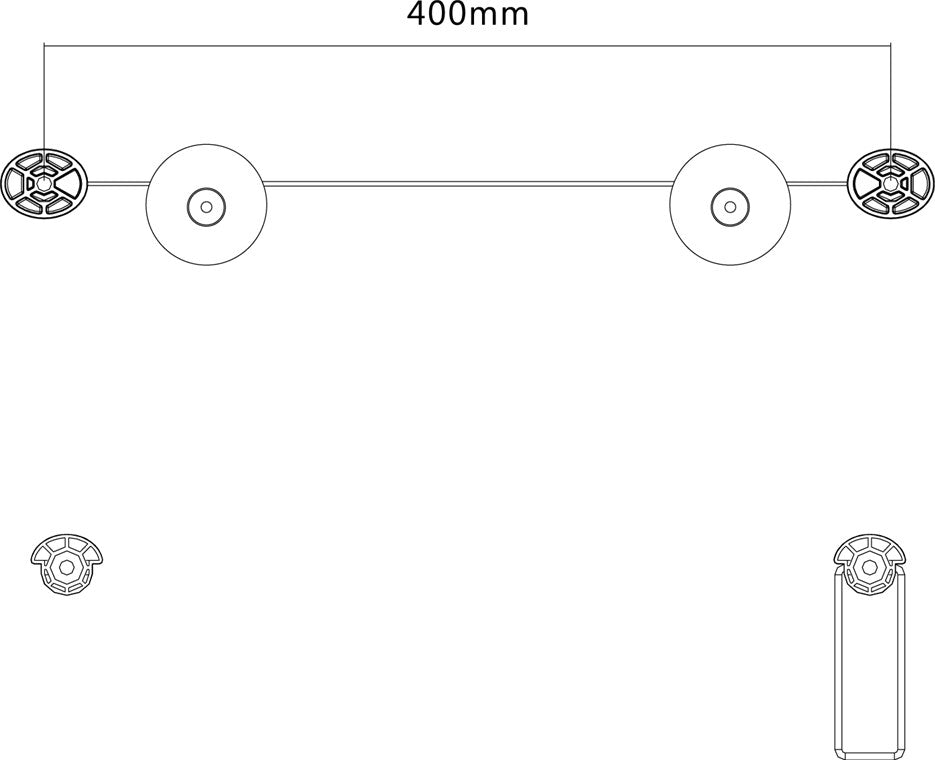 TV Muurbeugel EasyMount Universele  – Geschikt voor 37 t/m 70 inch – Zwart