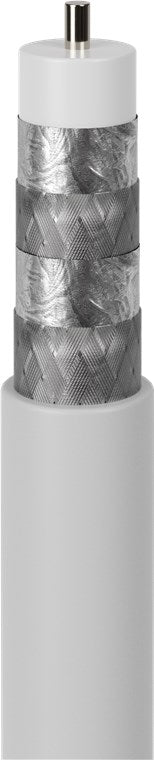 Coaxkabel, 4x afgeschermd, 120 dB