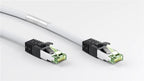 RJ45 (CAT 6A, 500 MHz) netwerkkabel met CAT 8.1 S/FTP raw kabel, OFC - Goobay