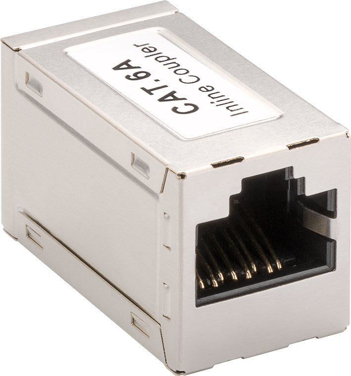 Premium RJ45 Modulaire Koppeling CAT 6A - Robuust Afgeschermd Metalen Verlengstuk - Goobay