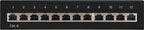 CAT 6 mini/desktop patchpaneel, 12-poorts (1 U)
