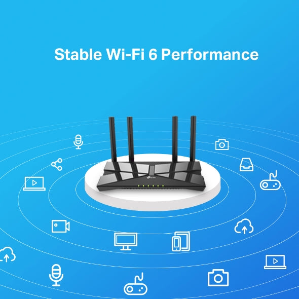 TP-Link Archer AX10 - router - Wi-Fi 6 - AX1500 - dual-band